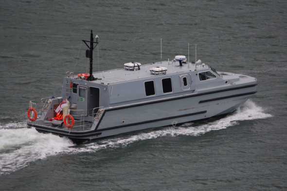 11 November 2020 - 11-14-30
Functional rather than endearing. Definitely not a picket boat.
--------------------------
OTB-1, BRNC's new officer training boat.